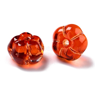 Autumn Theme Transparent Glass Beads(GLAA-P049-A)-4