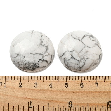 cabochons howlite naturelles(G-C115-02B-12)-3