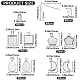 DIY Earring Making Finding Kit(STAS-CN0001-38)-2