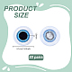20 Pairs Polyester Cloth Self-adhesive Patches(DIY-GA0010-10)-2
