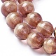 Lampwork Silver Foil Glass Beads Strands(FOIL-G028-01E)-3