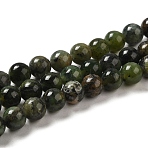 Natural Chrysoprase Beads Strands, Round, 6~7mm, Hole: 1mm, about 59pcs/strand, 15.43''(39.2cm)(G-H298-A09-02)