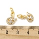 Brass Micro Pave Clear Cubic Zirconia Charms(KK-Z044-33G)-3