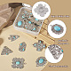 16Pcs 8 Styles Synthetic Turquoise Pendants(FIND-TA0002-15)-4