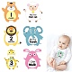 1~12 Months Number Themes Baby Milestone Stickers(DIY-H127-B10)-6