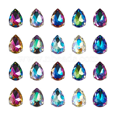 cheriswelry 100piezas 10 colores para coser diamantes de imitación(DIY-CW0001-38)-2