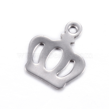 Stainless Steel Color Crown Stainless Steel Charms