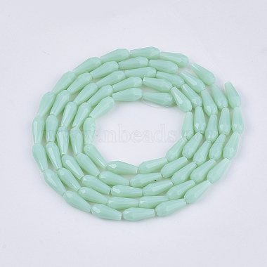 Opaque Solid Color Glass Beads Strands(X-GLAA-T009-001H)-2