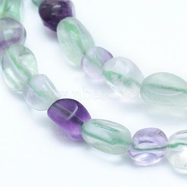 Natural Fluorite Beads Strands(G-L550A-02)-2