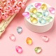 20Pcs 5 Colors Transparent Spray Painted Glass Beads(GLAA-YW0001-91)-5