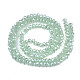 1 Strand Electroplate Imitation Jade Glass Beads Strands(X-EGLA-J025-F07)-2