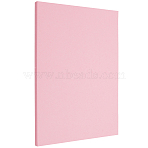 50Pcs A4 Craft Paper Cardstock, for DIY Card Craft Making, Rectangle, Pink, 298x210x0.2mm(DIY-SP0003-11L)