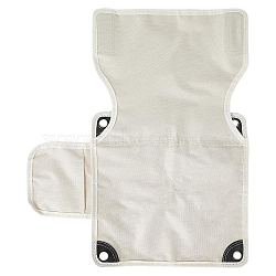 Oxford Cloth Folding Chair Replacement Fabric, Camping Chairs Repair Supplies, Rectangle, Floral White, 420x420x1mm(AJEW-WH20010-66A-02)