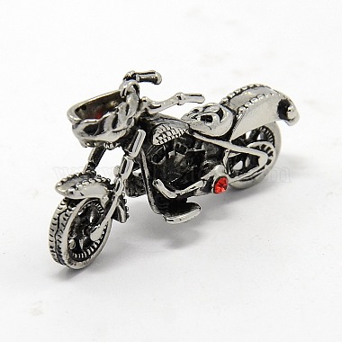 Antique Silver Vehicle Stainless Steel Pendants