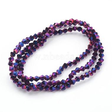 Electroplate Glass Beads Strands(EGLA-J026-3mm-F17)-2