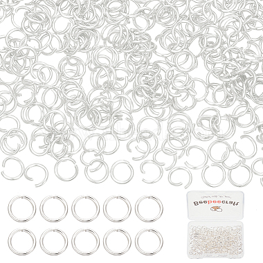 Silver Ring 304 Stainless Steel Open Jump Rings