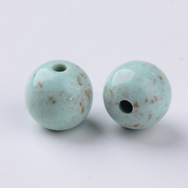 Perles en acrylique opaque de style antique(SACR-N007-A-16)-2