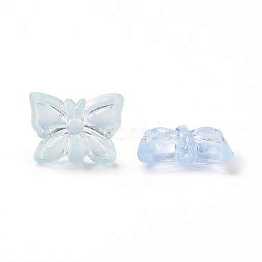 Transparent Frosted Acrylic Beads(X-OACR-P013-42M)-3