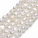 hebras de perlas de agua dulce cultivadas naturales(PEAR-A005-07F-01)-1