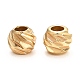 Brass Corrugated Beads(KK-F828-04G)-1