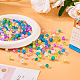 420Pcs 14 Style Transparent Spray Painted Crackle Glass Beads Strands(CCG-TA0002-04)-6