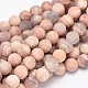 Round Natural Sunstone Beads Strands(G-K068-29-10mm)-1