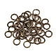 Messing Open Ringe springen(KK-NH0012-01B-AB)-1