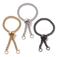 304 Stainless Steel Chain Ring Components, Mixed Color, Inner Diameter: 27mm, 3pcs/set(RJEW-JR00666)