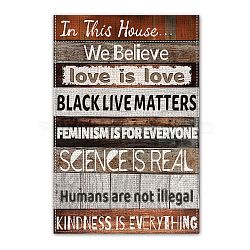 Black Civil Rights Black Lives Matter Garden Flag, Vertical Double Sided Small Banner, for Home Garden Yard Office Decorations, Colorful, 457x305mm(AJEW-WH0116-001A-08)