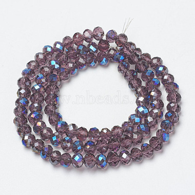 Electroplate Glass Beads Strands(X-EGLA-A034-T6mm-I09)-2