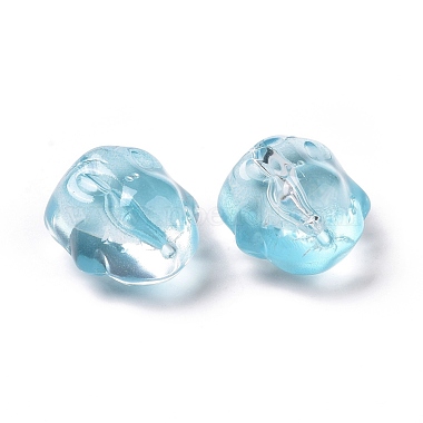 Perles de verre tchèques transparentes(GLAA-G079-03A)-2