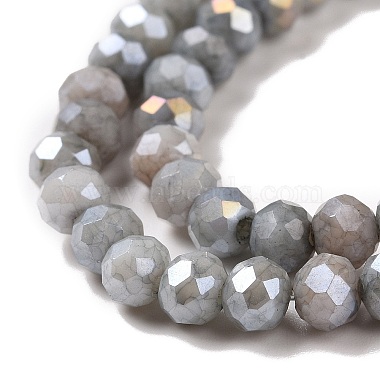 Faceted Electroplated Glass Beads Strands(GLAA-C023-02-C11)-5