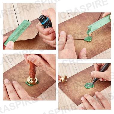 CRASPIRE DIY Wax Seal Stamp Kits(DIY-CP0002-59C)-6