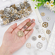 WADORN 132Pcs 4 Color Alloy Cabochons(DIY-WR0003-98)-3