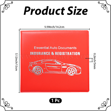 PU Leather Motor Vehicle Driver's License Protective Cover(AJEW-WH20098-134E)-2