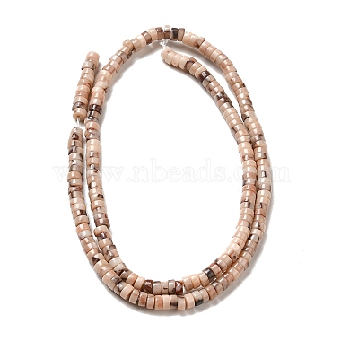 Natural Fossil Beads Strands(G-I339-05)-3