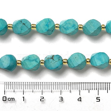 Dyed Natural Howlite Beads Strands(G-G023-B01-01C)-5