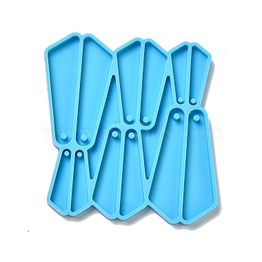 Moules en silicone pendentif bricolage triangle(X-SIMO-H004-18)-2