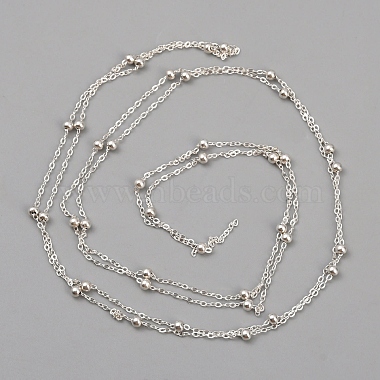 925 Sterling Silver Satellite Chains(STER-WH0004-070)-2