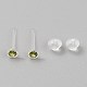 Resin Stud Earring Finding(RESI-WH20001-08J)-1