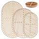 木製かぎ針編みバスケットベース(TOOL-WH0051-16)-1