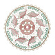 Tischset aus Polyesterspitze(AJEW-TADJ0001-21A)-1