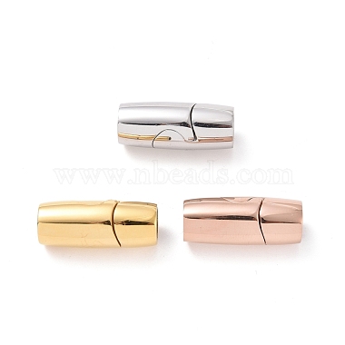 Mixed Color Column 304 Stainless Steel Magnetic Clasps