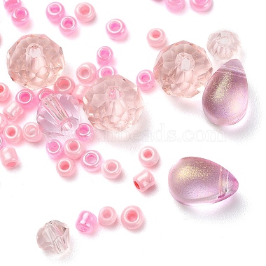 DIY Pink Series Jewelry Making Kits(DIY-YW0003-05E)-7
