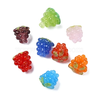 8Pcs 8 Styles Handmade Lampwork Beads(LAMP-CJ0002-22)-9