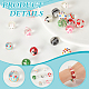 18St&uuml;ck 9 Farben handgefertigte Lampwork-Perlen(LAMP-GA0001-13)-4