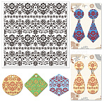 Silicone Clay Texture Mat, Clay Modeling Pattern Pad, Flower, 140x140x3mm(AJEW-WH0447-074)