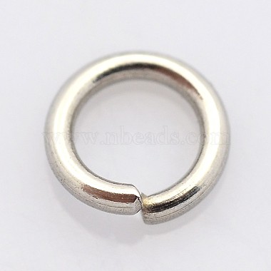 Stainless Steel Color Ring Stainless Steel Close but Unsoldered Jump Rings