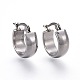 304 Stainless Steel Hoop Earrings(X-EJEW-F188-23P)-1