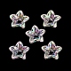 Transparent Acrylic Bead Caps(AC-CBA1E6C-06C-08)-1